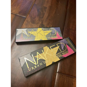 Urban Decay Naked Metal Mania Metallic Eyeshadow Palette with Double-Ended Brush